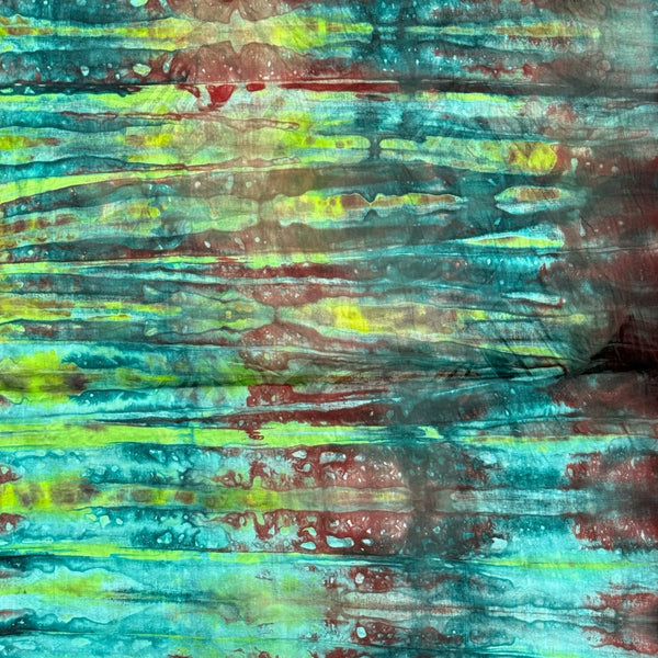 African Fabric Wax Batik 3037 - Ananse Village