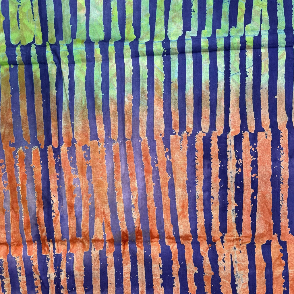 African Fabric Wax Batik 3038 - Ananse Village