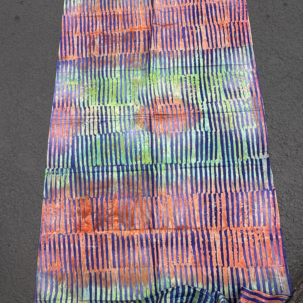 African Fabric Wax Batik 3038 - Ananse Village