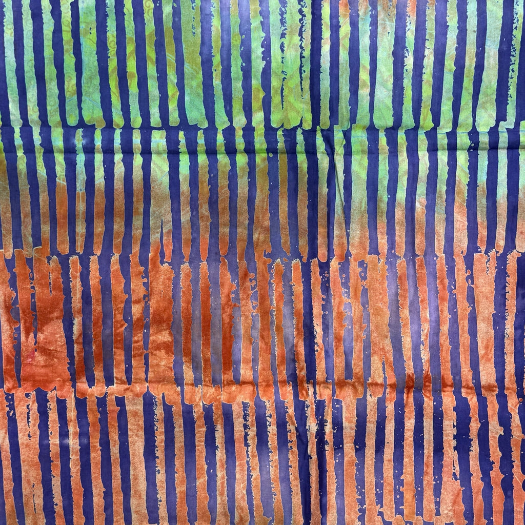 African Fabric Wax Batik 3038 - Ananse Village