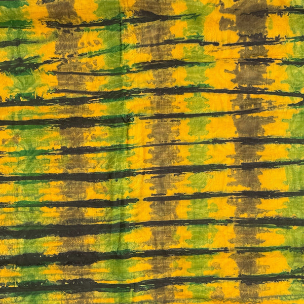 African Fabric Wax Batik 3042 - Ananse Village