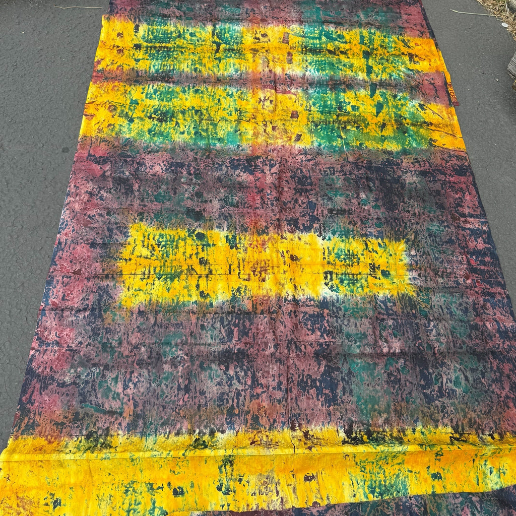 African Fabric Wax Batik 3045 - Ananse Village