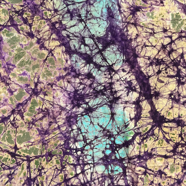 African Fabric Wax Batik 3046 - Ananse Village