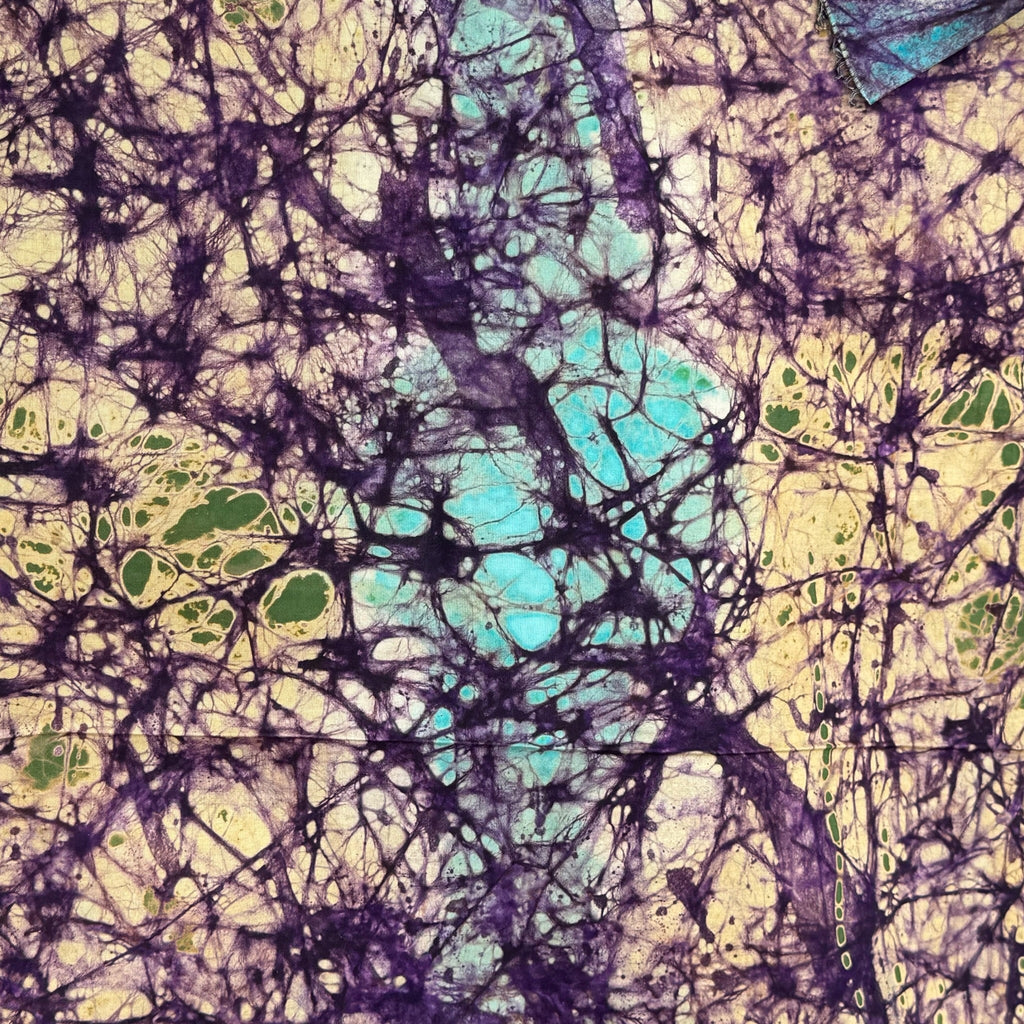 African Fabric Wax Batik 3046 - Ananse Village