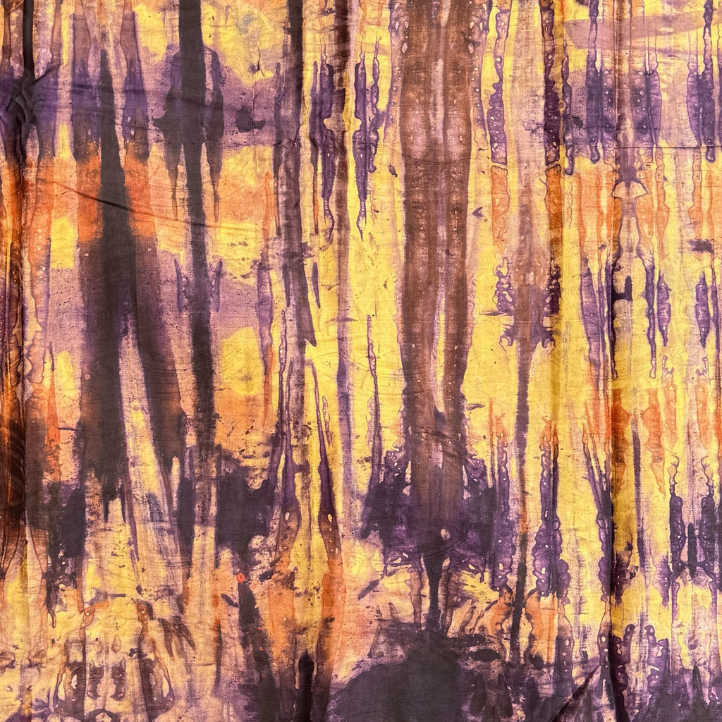 African Fabric Wax Batik #3050 - Ananse Village
