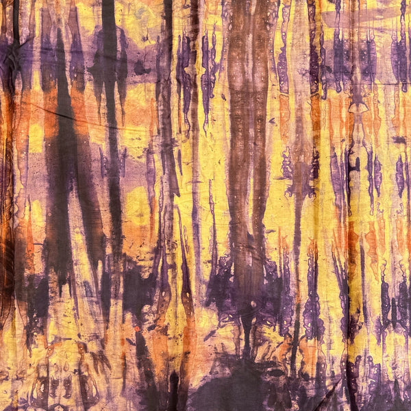African Fabric Wax Batik #3050 - Ananse Village