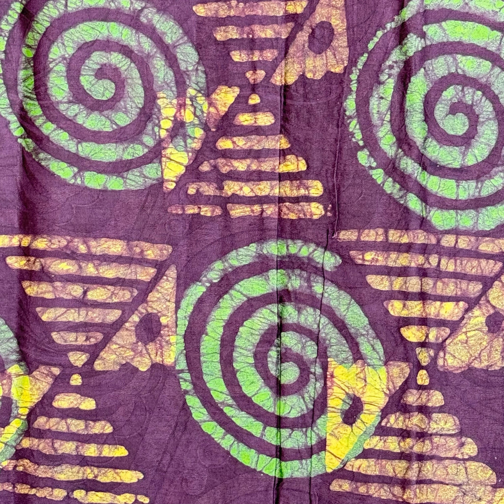 African Fabric Wax Batik #3051 - Ananse Village