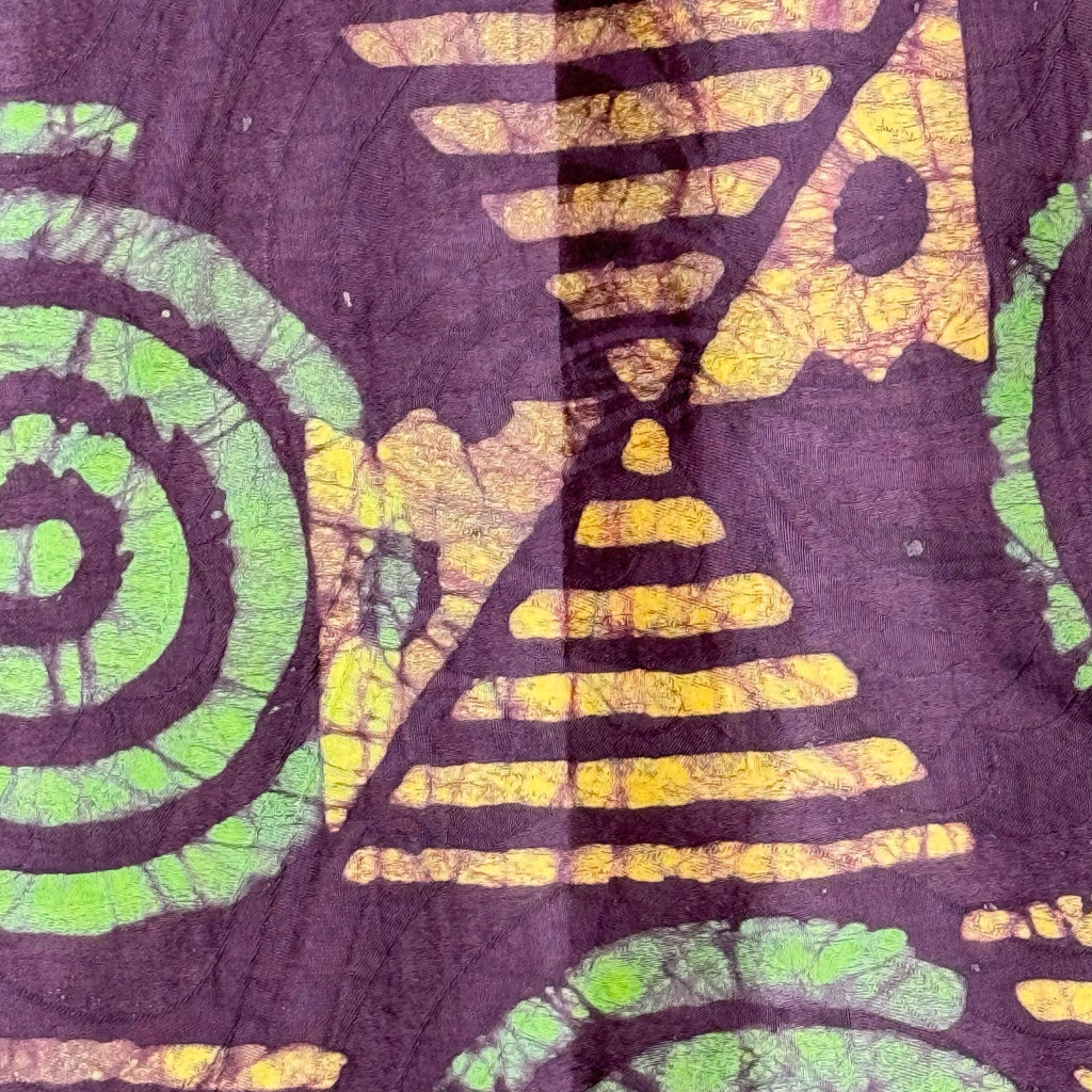 African Fabric Wax Batik #3051 - Ananse Village