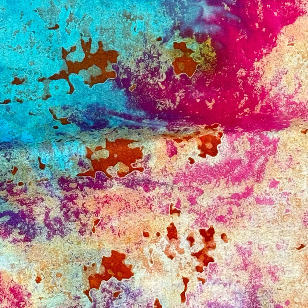 African Fabric Wax Batik #3052 - Ananse Village