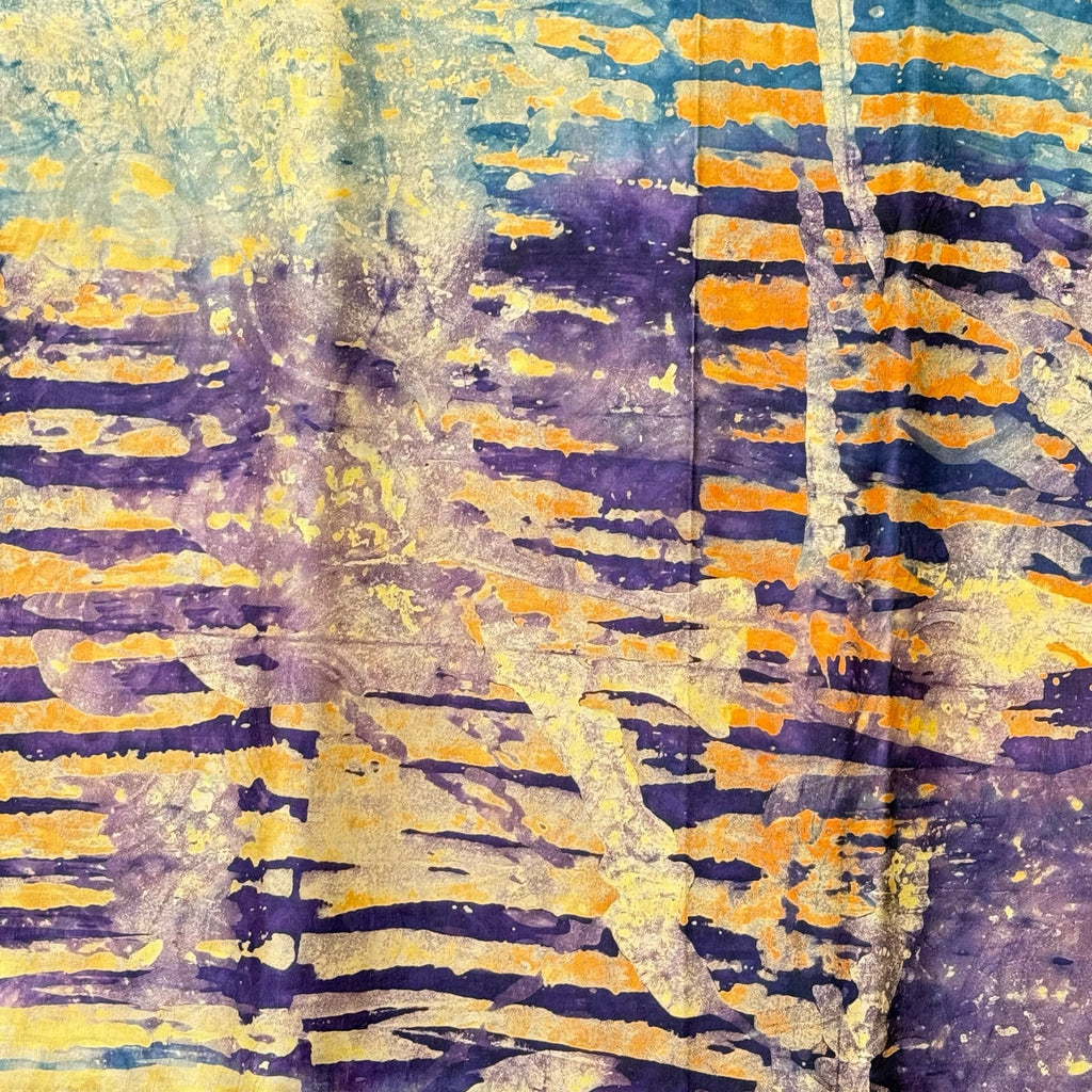 African Fabric Wax Batik #3053 - Ananse Village