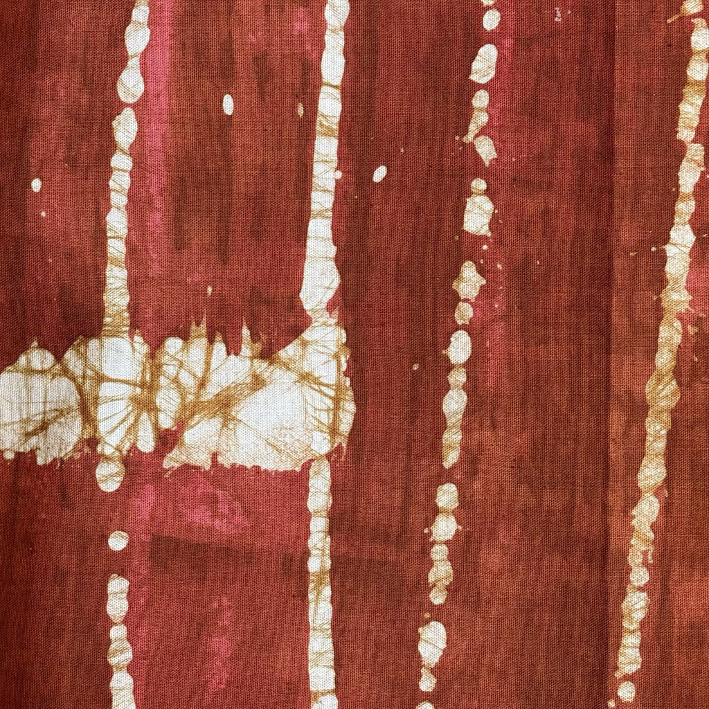 African Fabric Wax Batik #3056 - Ananse Village