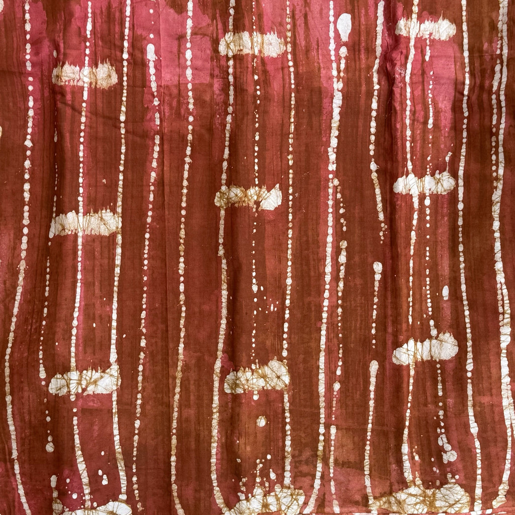 African Fabric Wax Batik #3056 - Ananse Village
