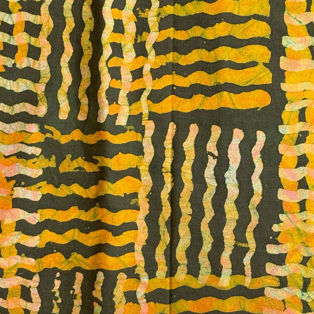 African Fabric Wax Batik #3057 - Ananse Village