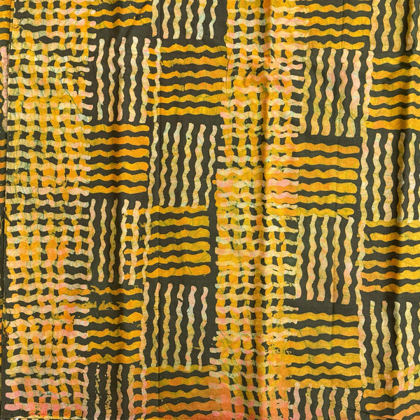 African Fabric Wax Batik #3057 - Ananse Village