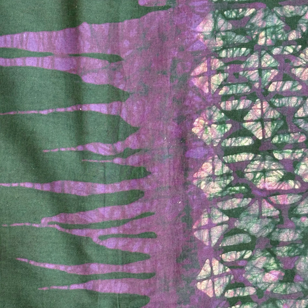 African Fabric Wax Batik #3058 - Ananse Village