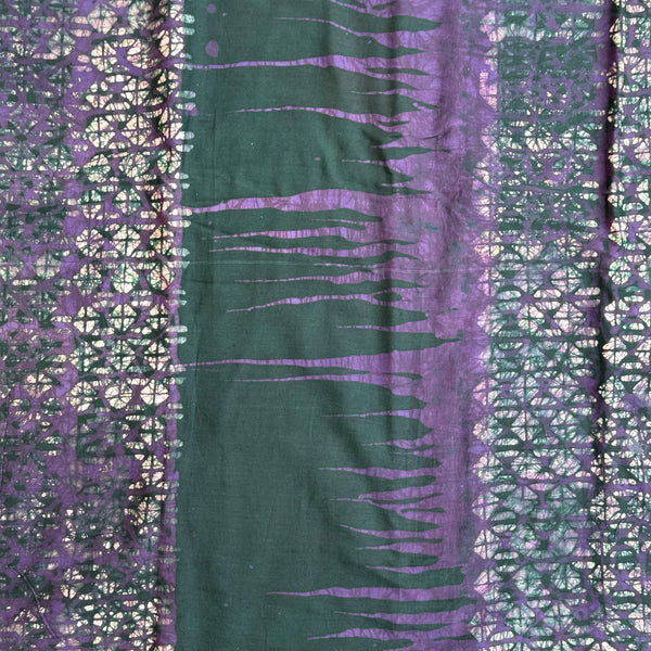 African Fabric Wax Batik #3058 - Ananse Village