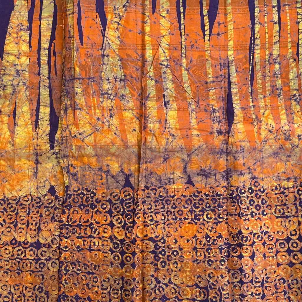 African Fabric Wax Batik #3060 - Ananse Village