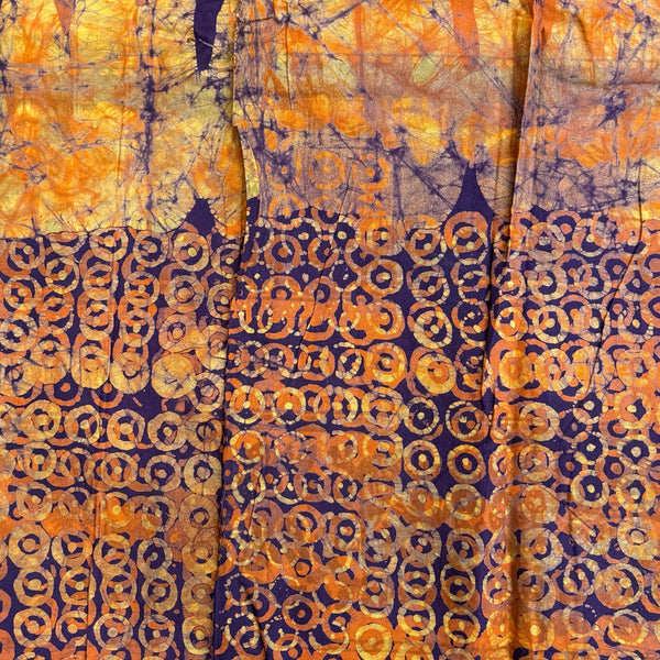 African Fabric Wax Batik #3060 - Ananse Village