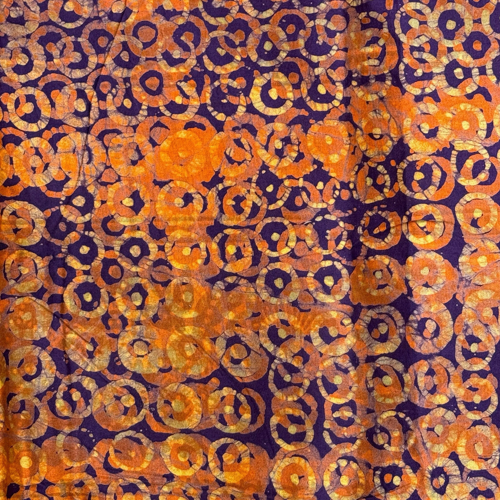 African Fabric Wax Batik #3060 - Ananse Village