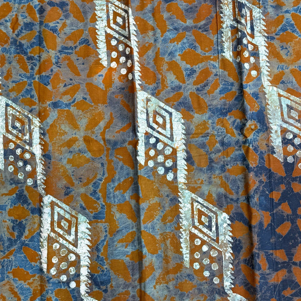 African Fabric Wax Batik #3061 - Ananse Village