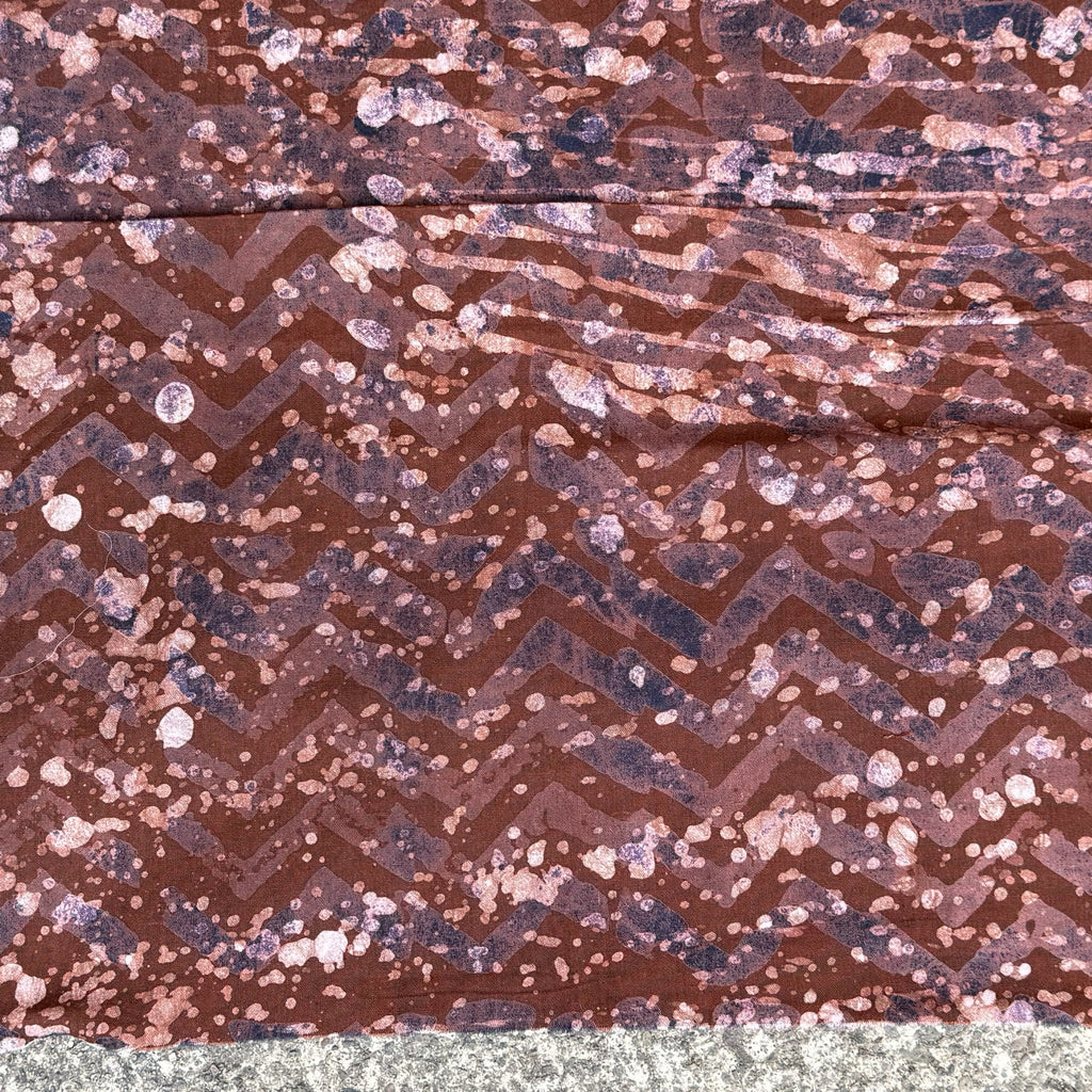 African Fabric Wax Batik #3062 - Ananse Village