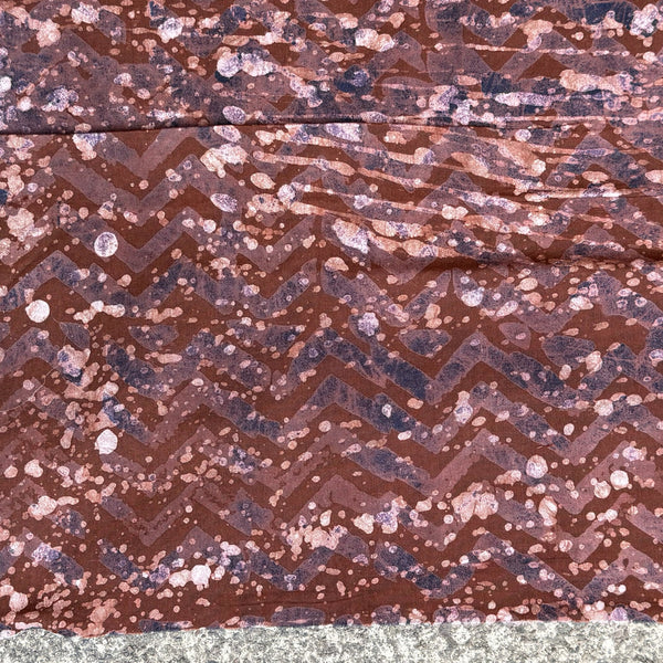 African Fabric Wax Batik #3062 - Ananse Village