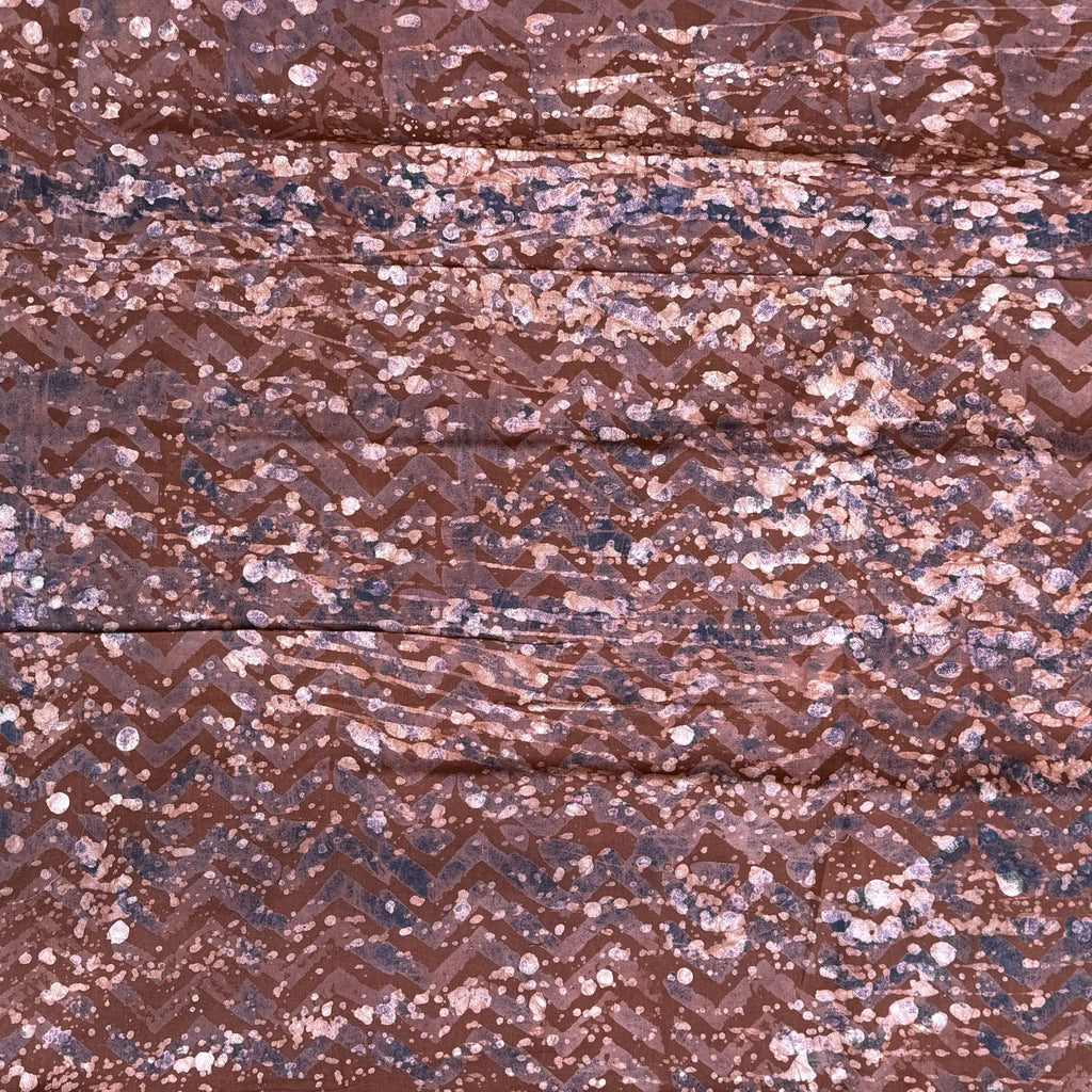 African Fabric Wax Batik #3062 - Ananse Village