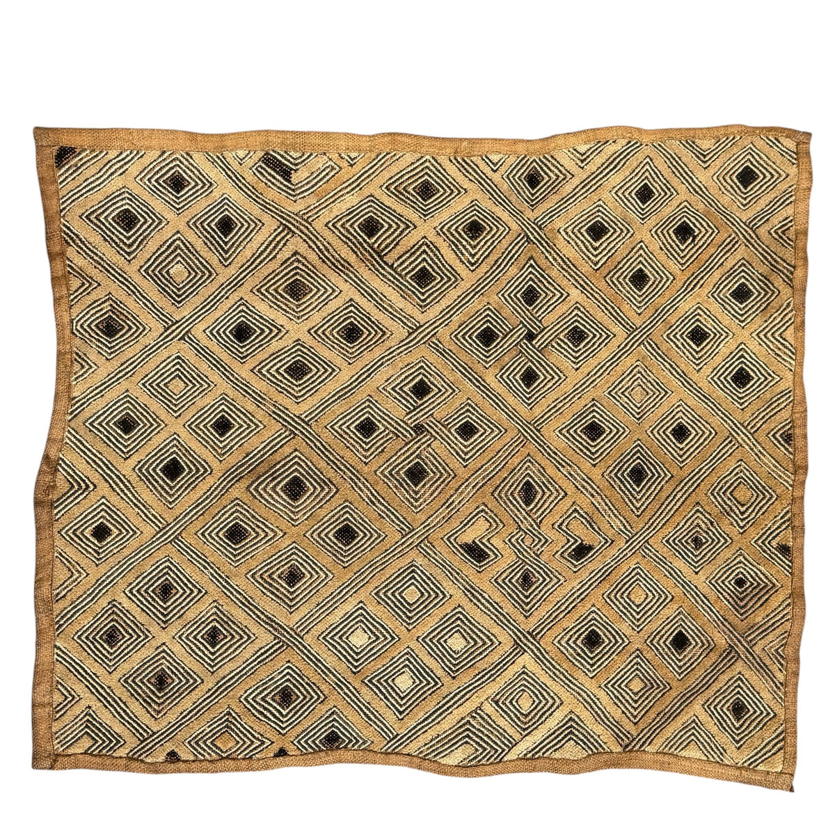 Congo Raffia Kuba Cloth #99 - Ananse Village