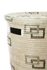 Floating Squares Flat Lid Storage Basket - Ananse Village