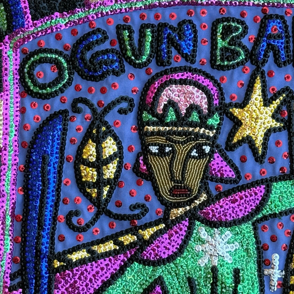 Haitian Drapo Ogun Balendyo 100 - Ananse Village