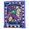 Haitian Vodou drapo flag depicting Ogun Balendyo
