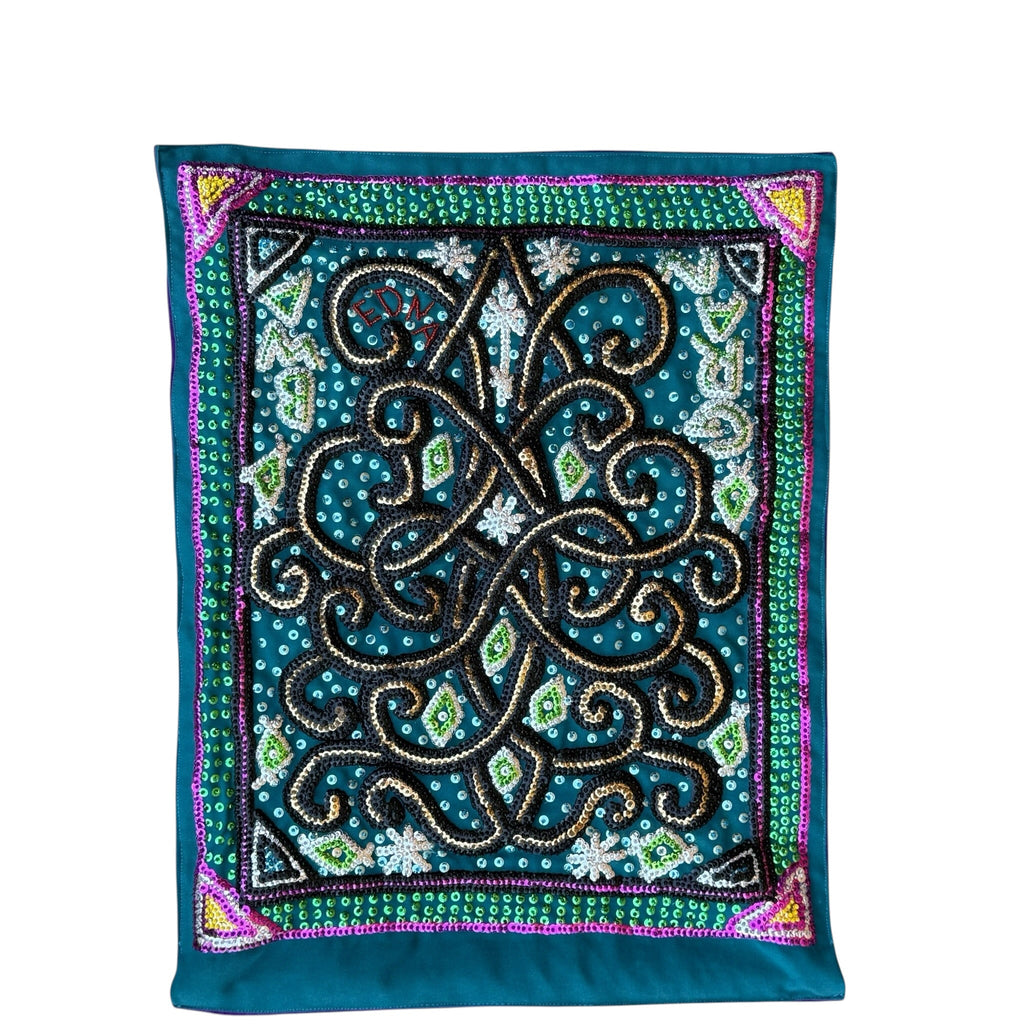 Haitian Drapo Vodou Flag 103 - Ananse Village