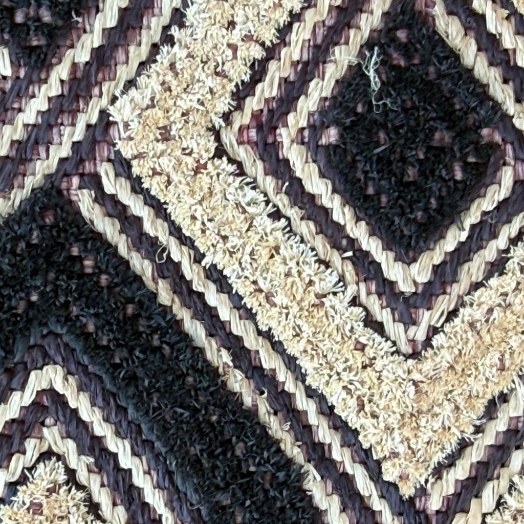 Handwoven Congo Raffia Kuba Cloth 79 - Ananse Village
