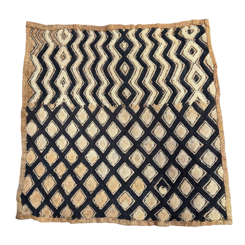 Handwoven Congo Raffia Kuba Cloth 92 - Ananse Village