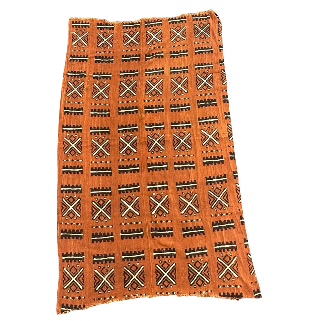 Handwoven Cotton Mud Cloth 234 - Ananse Village