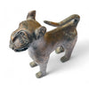 Pair Vintage Bronze Benin Leopard Figures - Ananse Village