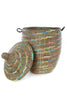 Sable Swirl Large Laundry Hamper Basket Default Title