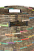 Sable Swirl Flat Lid Storage Basket - Ananse Village