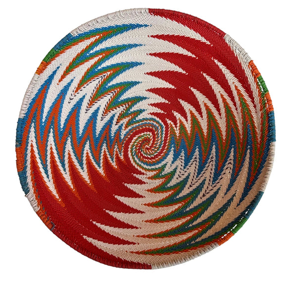 Telephone Wire Bowl 411 - Ananse Village
