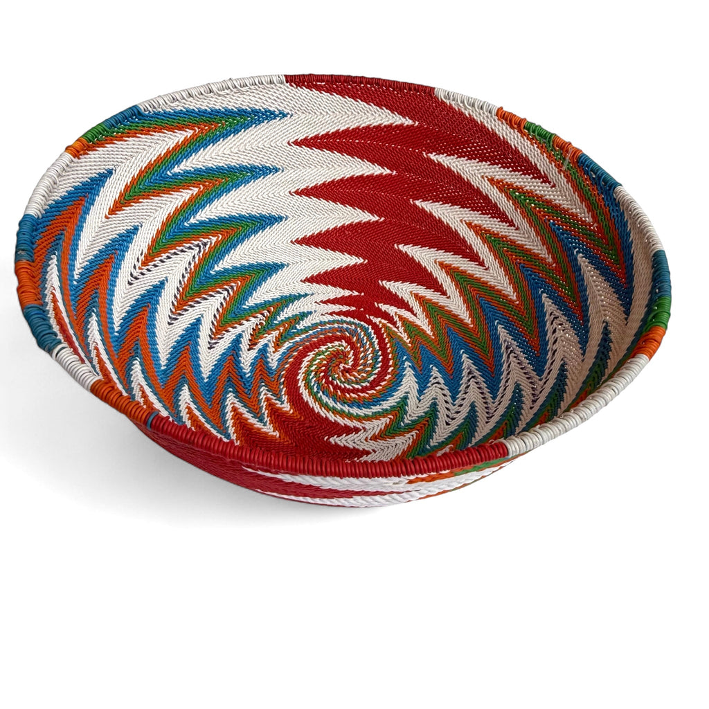 Telephone Wire Bowl 411 - Ananse Village