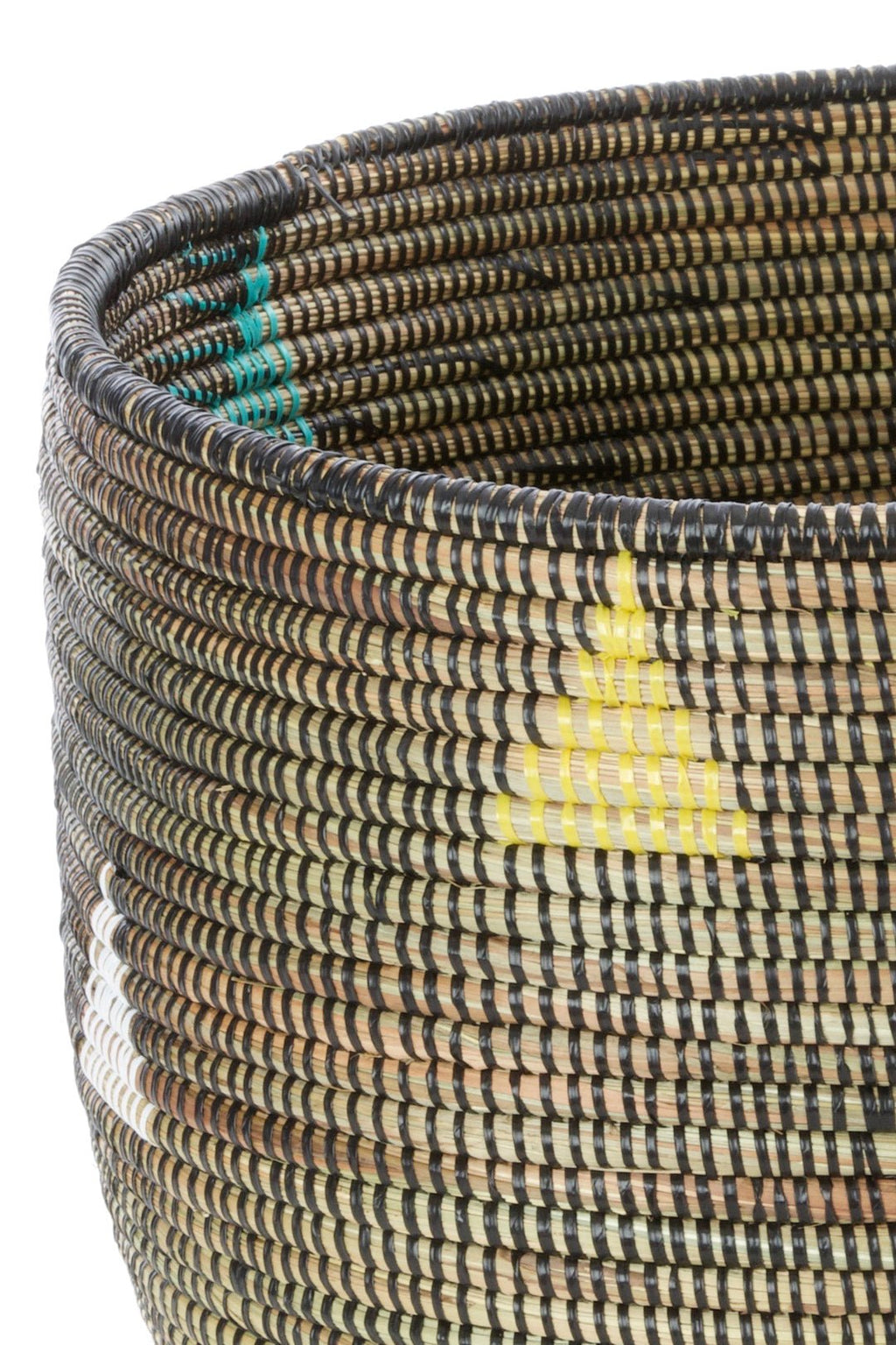 Teranga Triangles Knitting Basket from Senegal Default Title