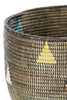 Teranga Triangles Knitting Basket from Senegal Default Title