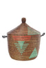 Tribal Design Storage Basket from Senegal - Ananse Village