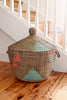 Tribal Design Storage Basket from Senegal - Ananse Village