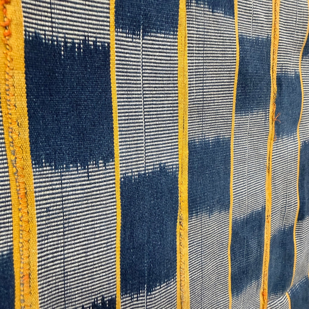 Vintage Baule Indigo Textile 403 - Ananse Village