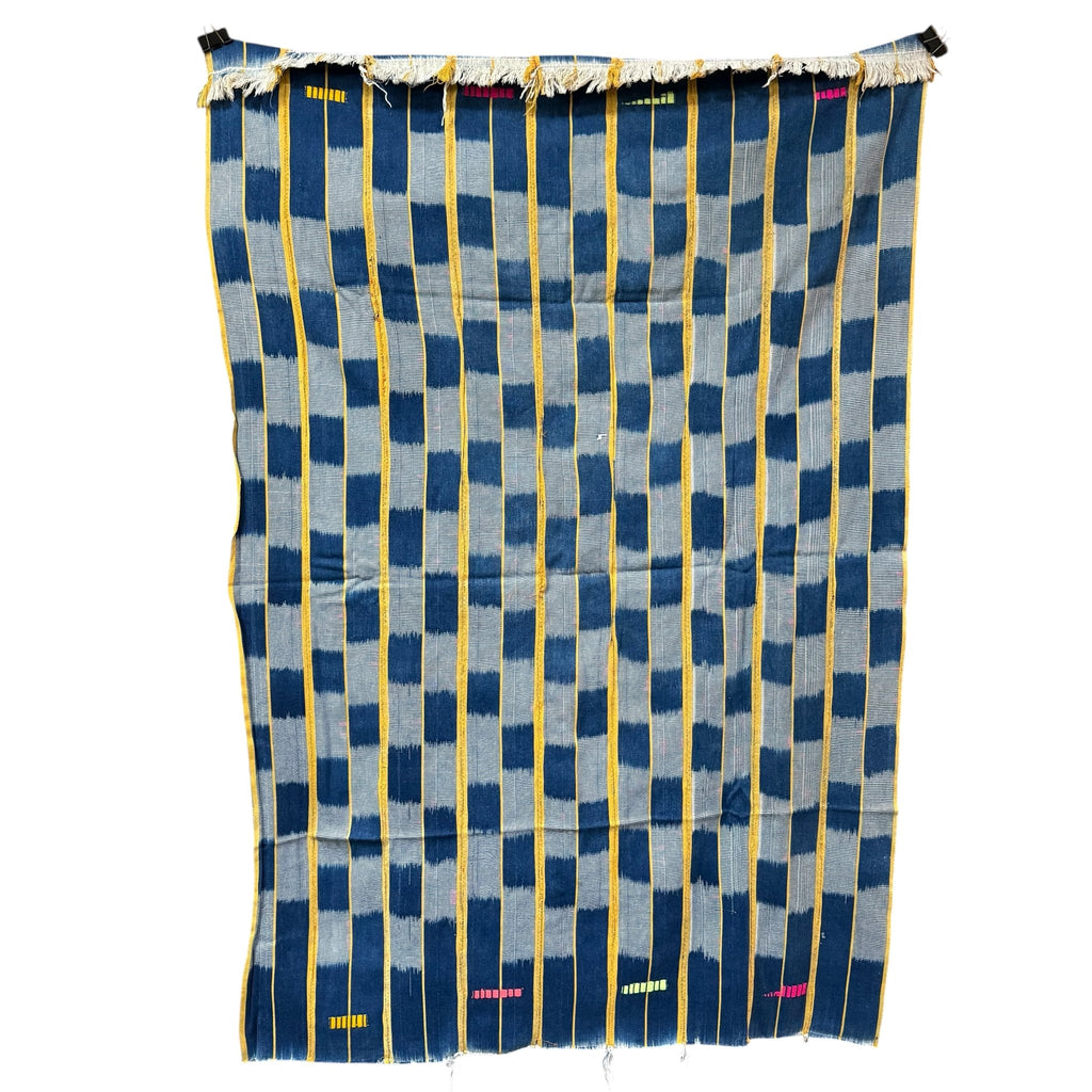 Vintage Baule Indigo Textile 403 - Ananse Village