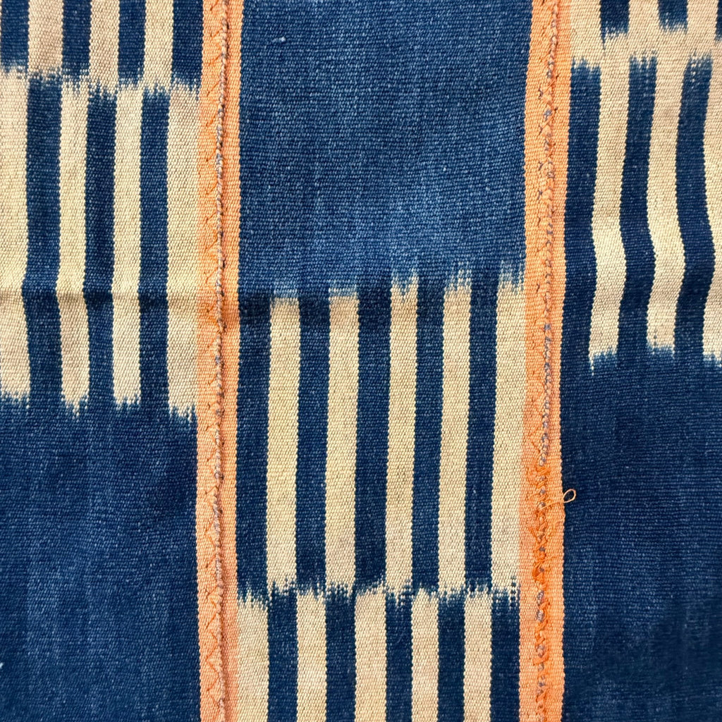 Vintage Baule Indigo Textile 404 - Ananse Village
