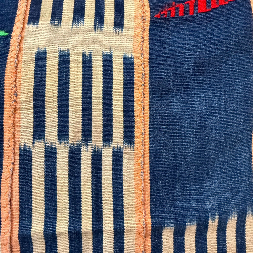 Vintage Baule Indigo Textile 404 - Ananse Village