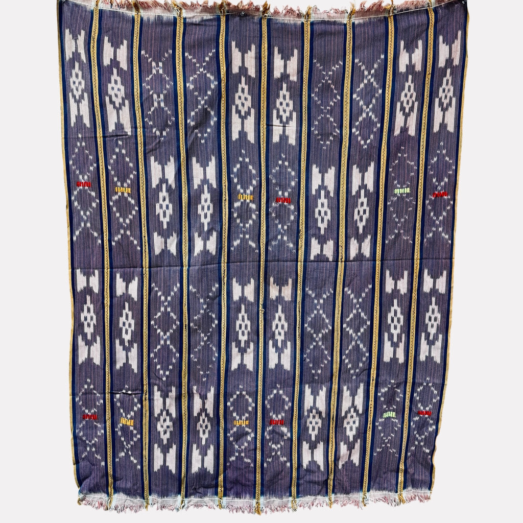 Vintage Baule Indigo Textile 405 - Ananse Village