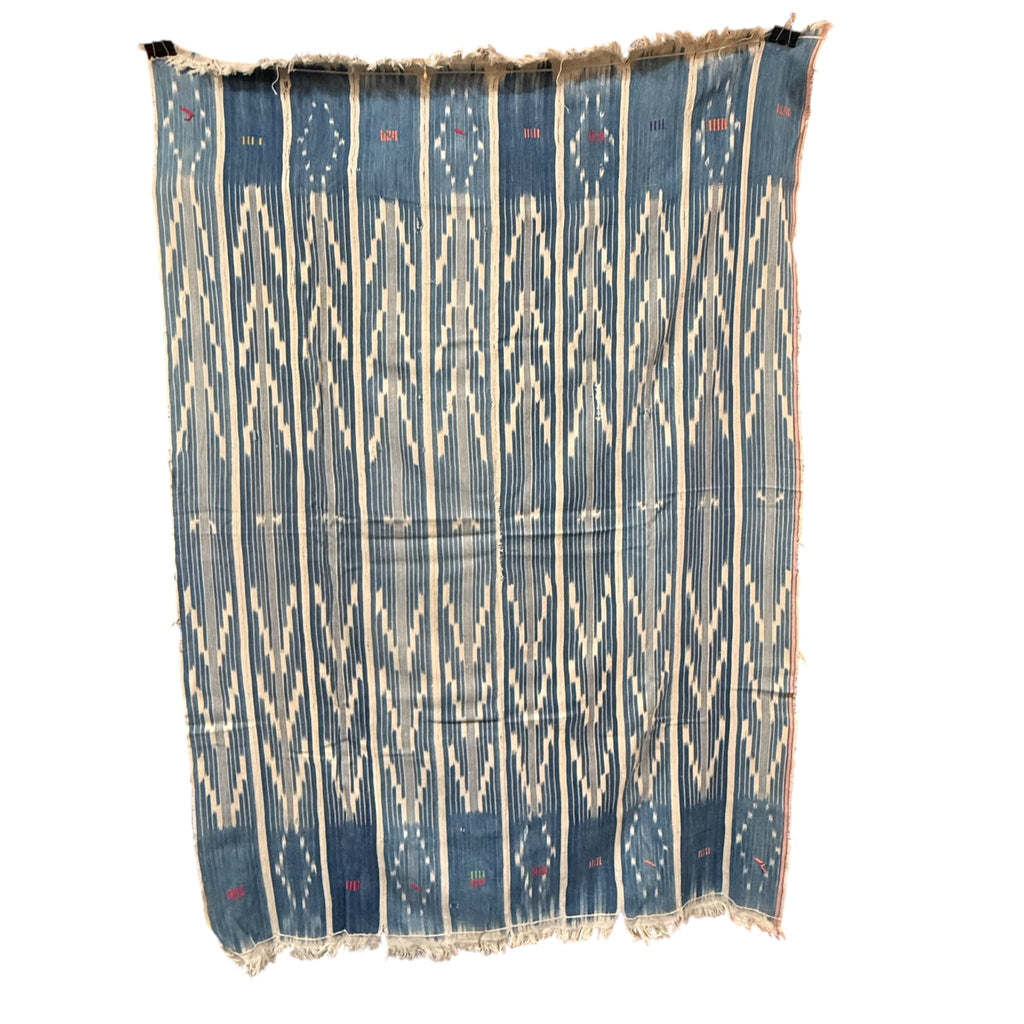 Vintage Baule Indigo Textile 406 - Ananse Village